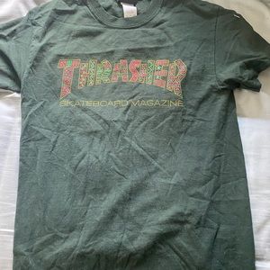 GREEN THRASHER TEE